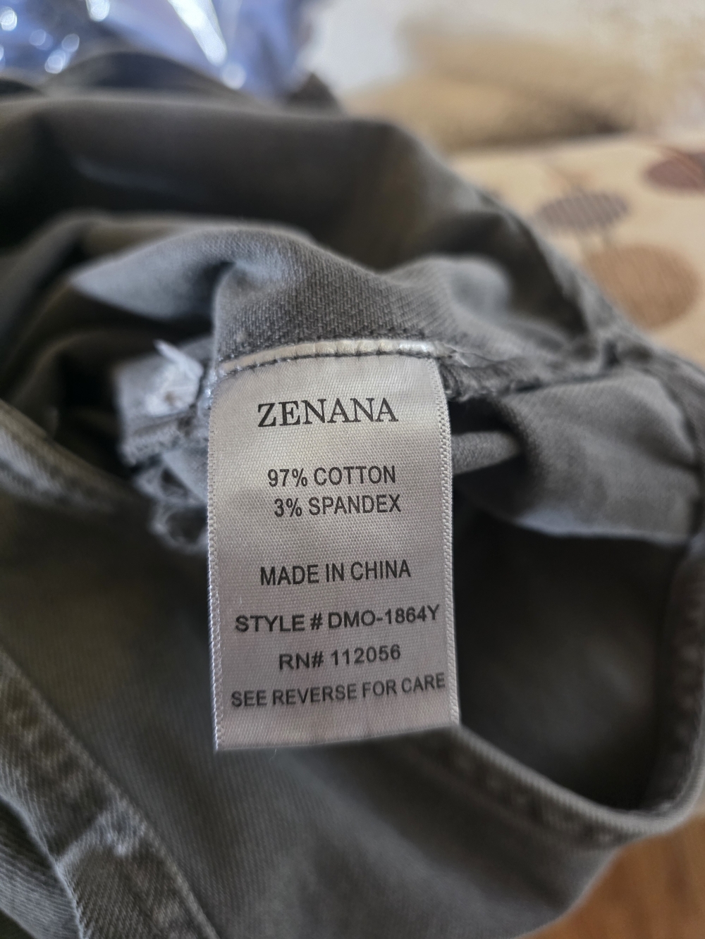Zenana Outfitters Gray Denim Overall Jumpsuit - Picture 5 of 5